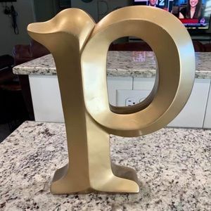 Letter P Decor